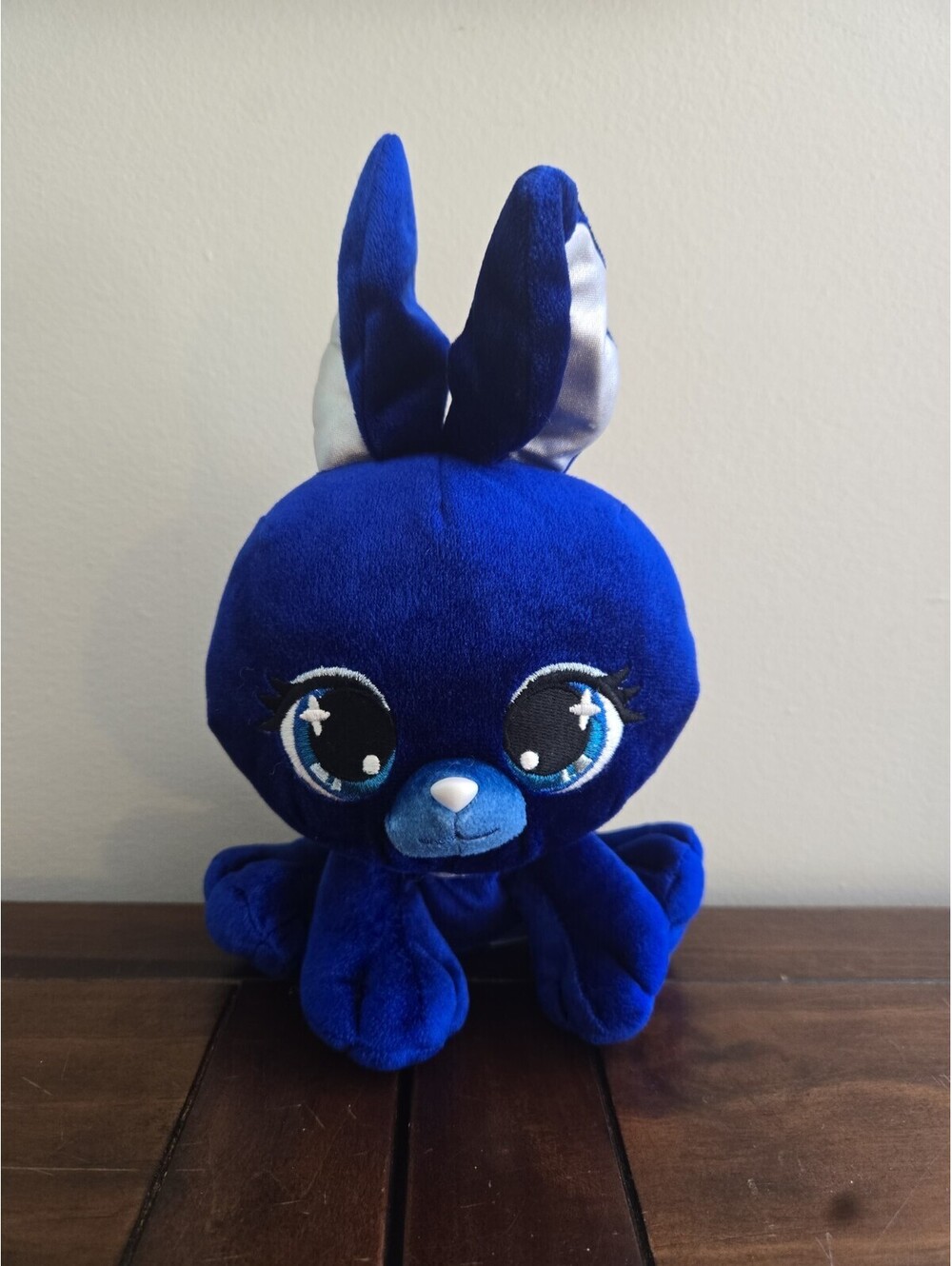 Gund Plushes Pets Bunny Zuri Karrats Navy Cobalt Blue Rabbit Plush Plushes 9"